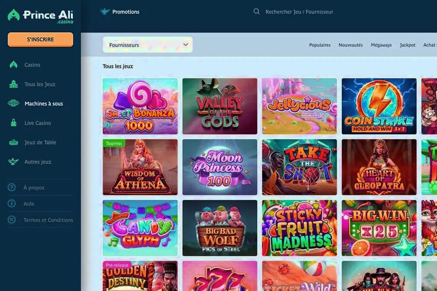 Prince Ali Casino: Profitez de notre Bonus Sans Dépôt